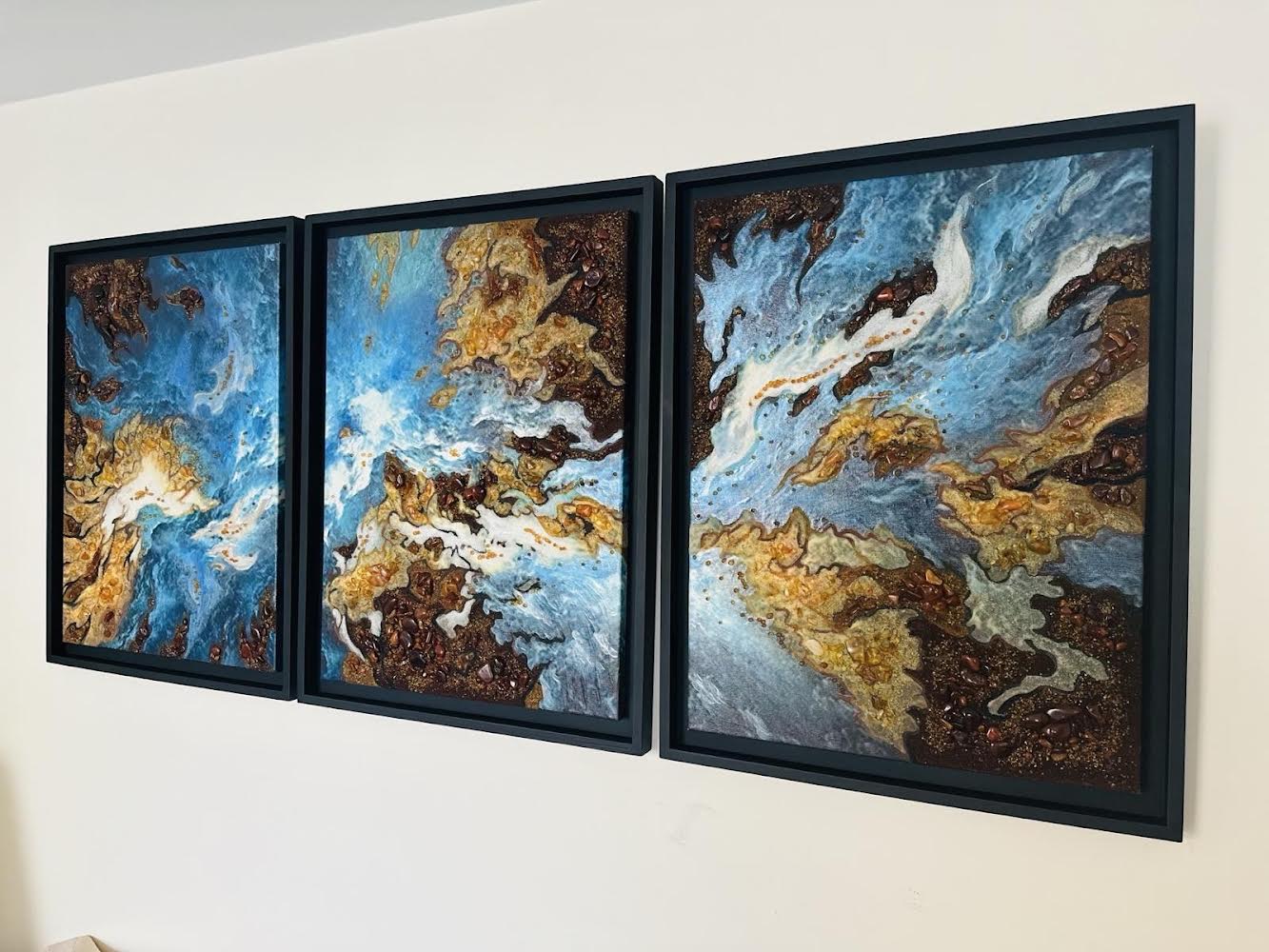 Triptych “Energy of the Elements”