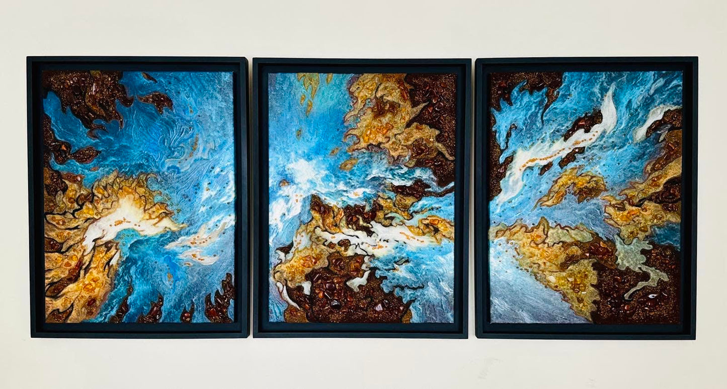 Triptych “Energy of the Elements”
