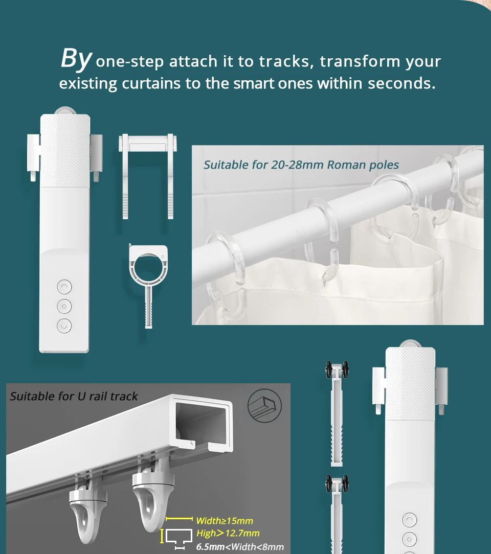 Tuya Zigbee Smart Curtain Robot