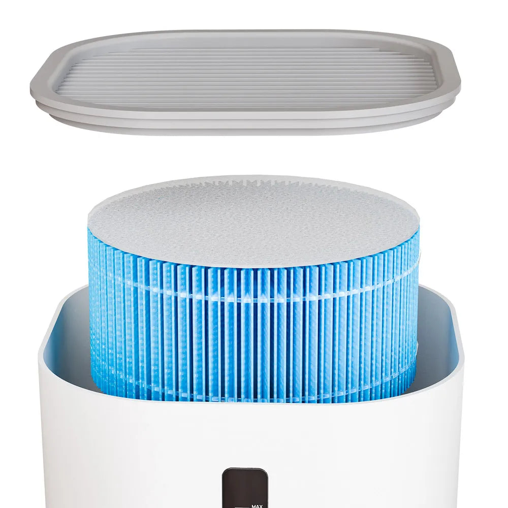 Air Purifier with Humidifier Combo for Home Allergies and Pets Hair, Smokers in Bedroom, H13 True HEPA Filter,2-in-1