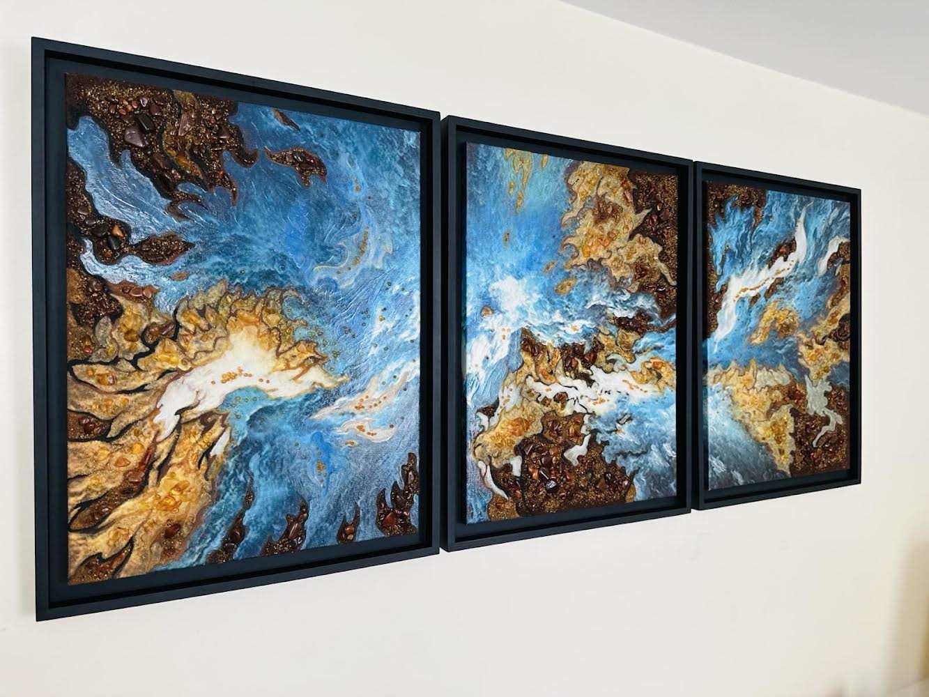 Triptych “Energy of the Elements”