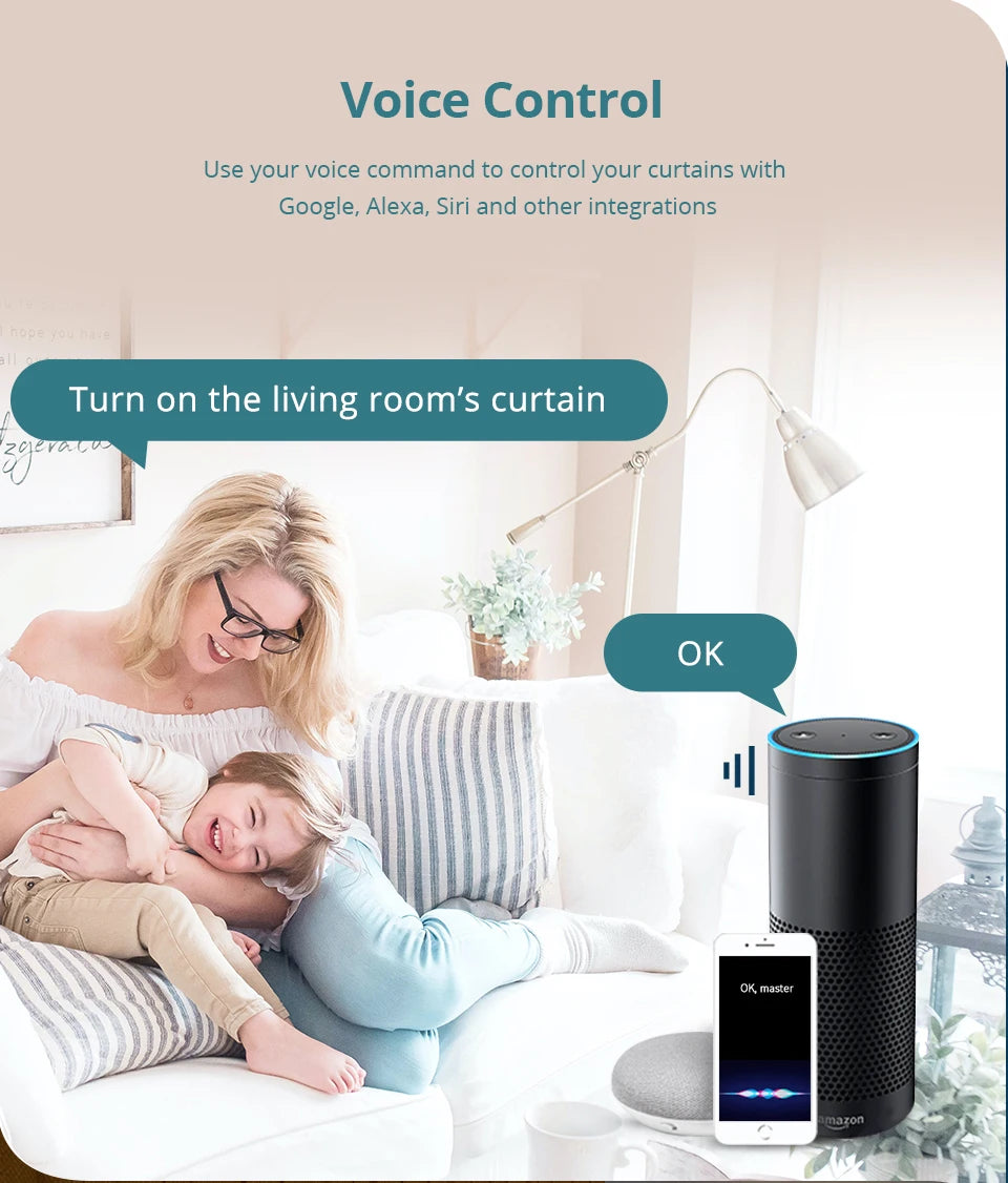 Tuya Zigbee Smart Curtain Robot