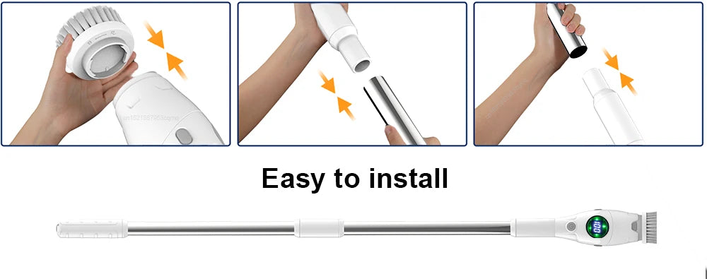 Electric Cleaning Brush 8 in 1