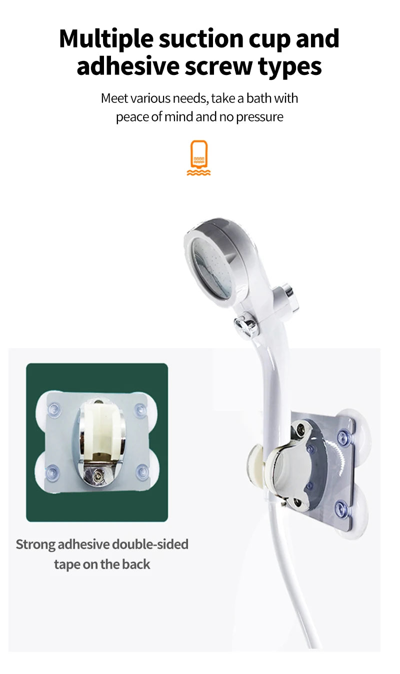 Outdoor Camping Shower IPX7 Waterproof with Digital Display Portable Electric Shower Pump for Hiking Travel Beach Pet Watering