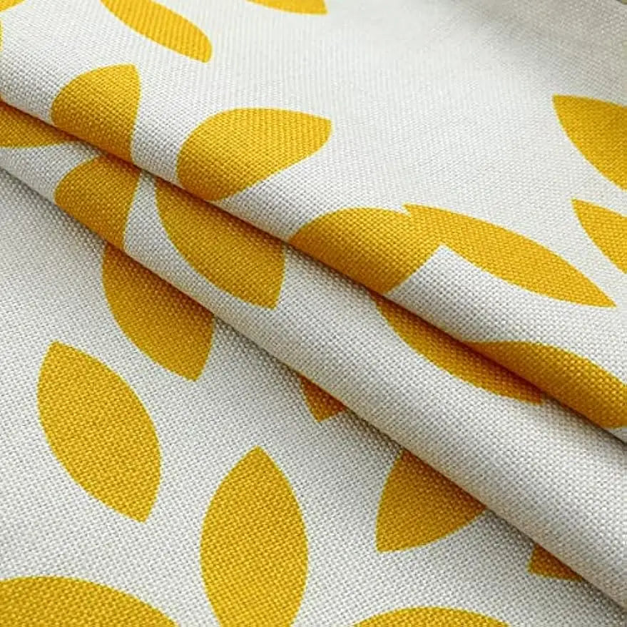 Cushion cover 45x45 cm square yellow geometric letters modern decorative cushion cover for pillows living room sofa home decor