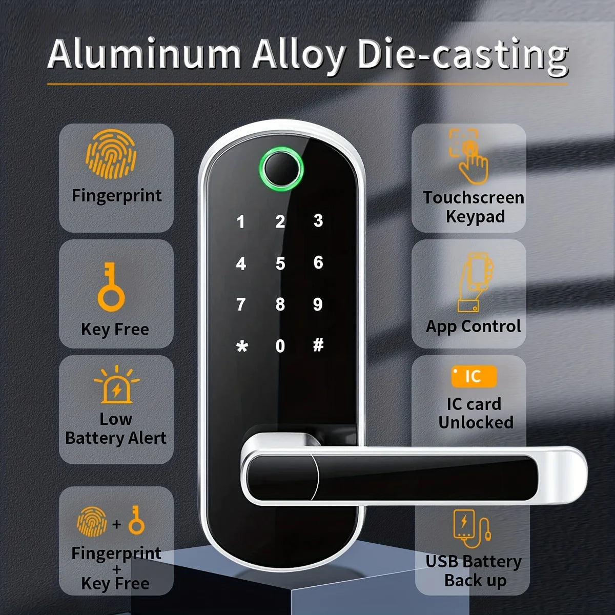 Smart WiFi Fingerprint Lock