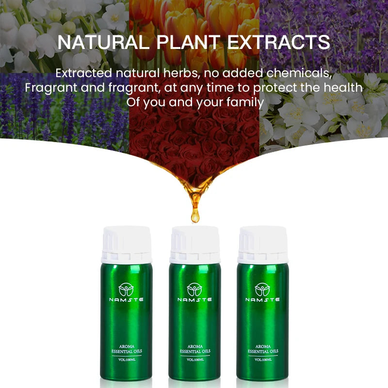 Namste 100ml New Essential Oils for Humidifier Diffuser My Way Perfume Home Fragrance Electric Aromatic Oasis Air Freshener