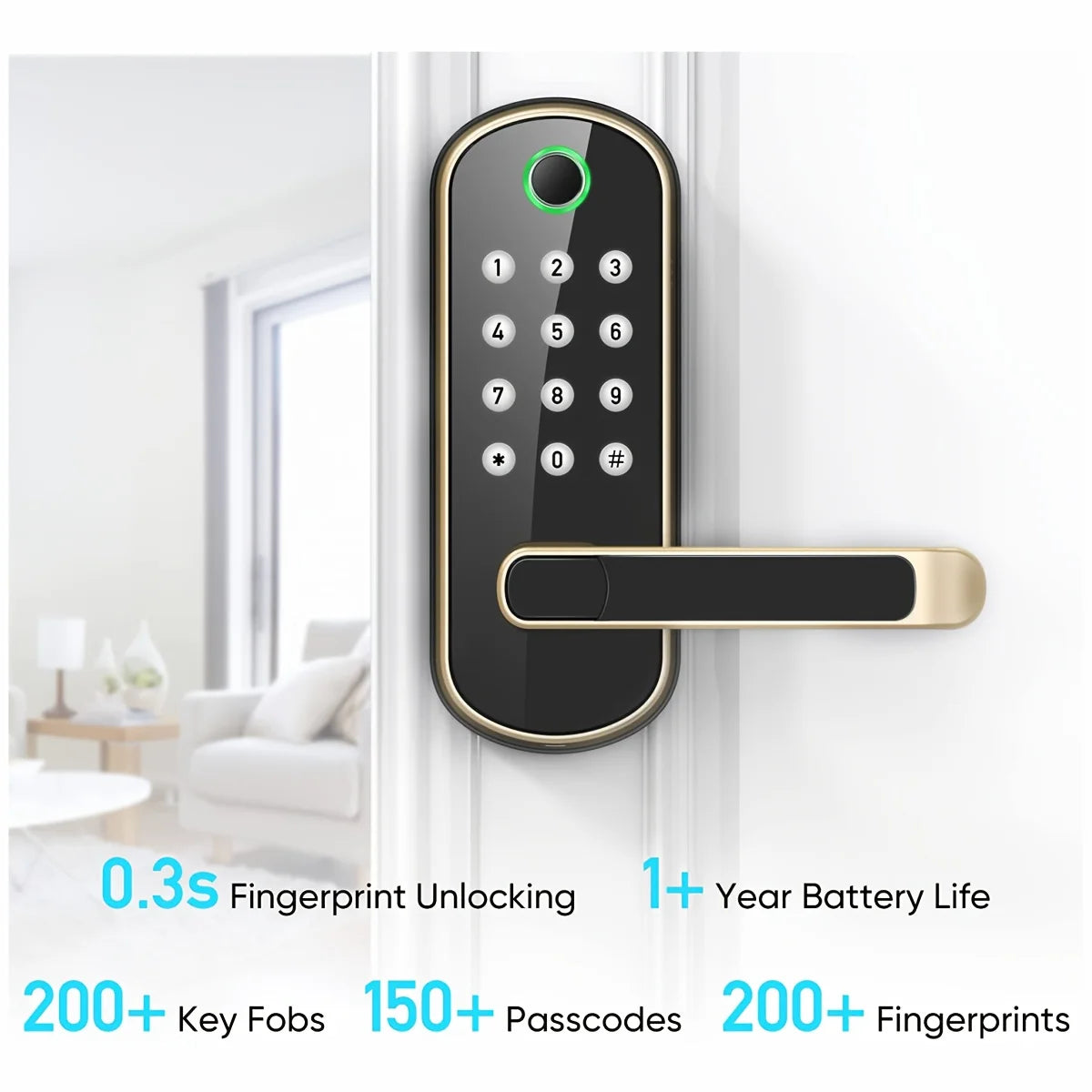 Smart WiFi Fingerprint Lock