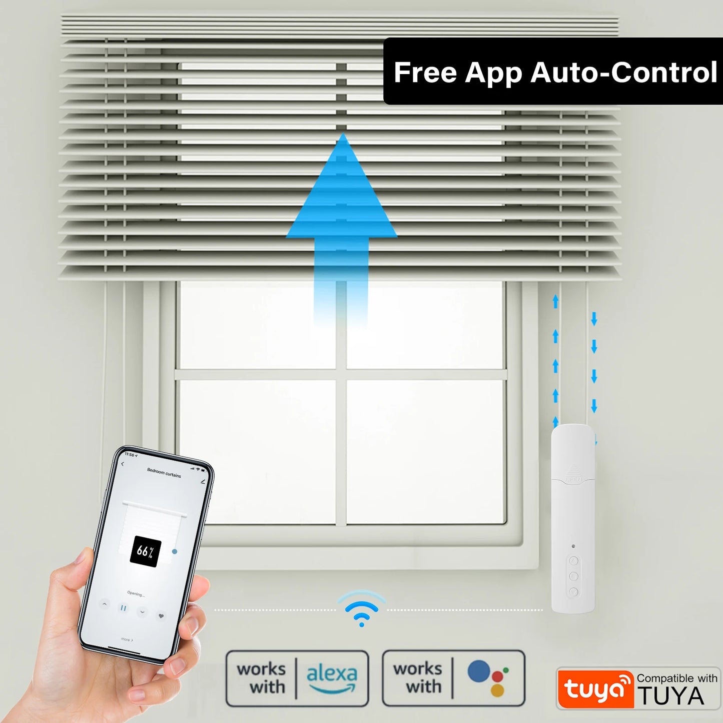 Smart WiFi Curtain Motor