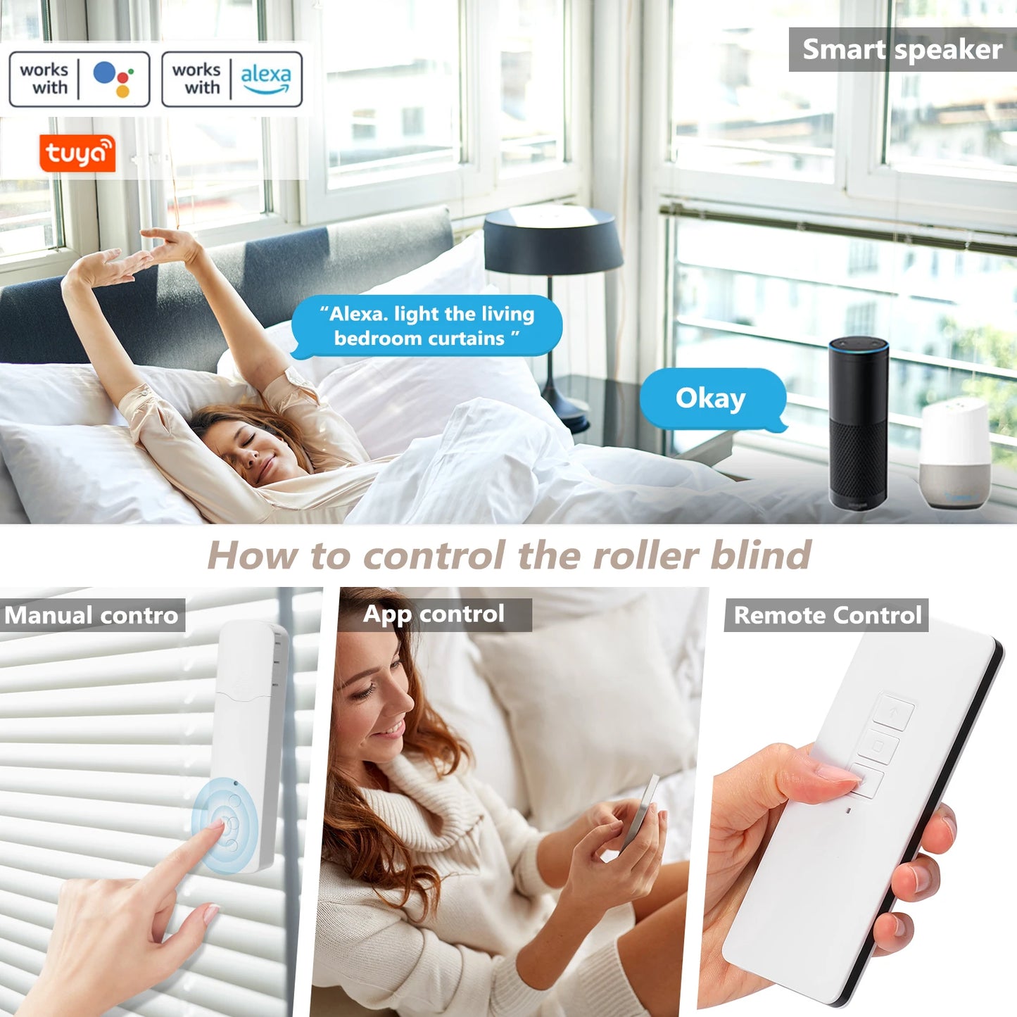 Smart WiFi Curtain Motor