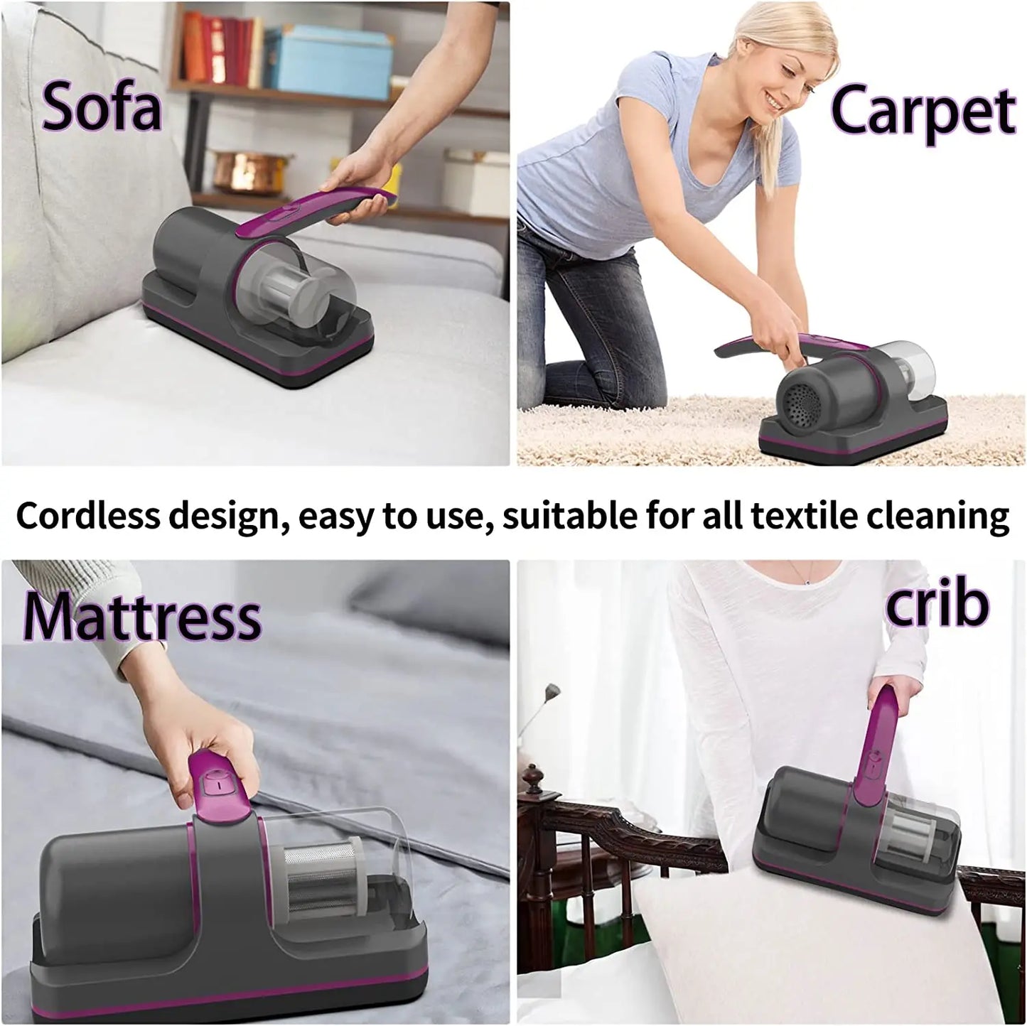 Wireless Mattress Vacuum Cleaner