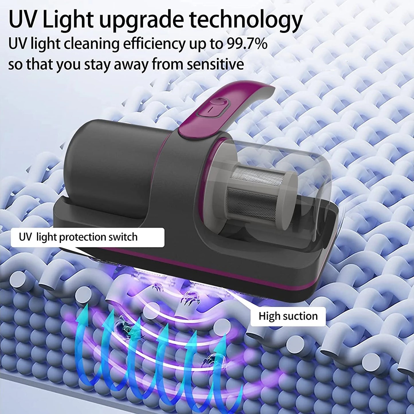 Wireless Mattress Vacuum Cleaner