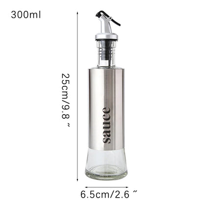 Cooking Seasoning Bottle Dispenser Glass Vinegar Sauce Olive Oil Dispenser Seasoning Jars Kitchen Cooking Tools
