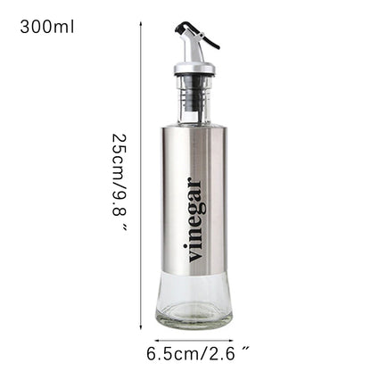 Cooking Seasoning Bottle Dispenser Glass Vinegar Sauce Olive Oil Dispenser Seasoning Jars Kitchen Cooking Tools