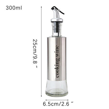 Cooking Seasoning Bottle Dispenser Glass Vinegar Sauce Olive Oil Dispenser Seasoning Jars Kitchen Cooking Tools