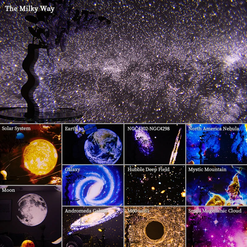 Galaxy Starry Sky Projector Lamp