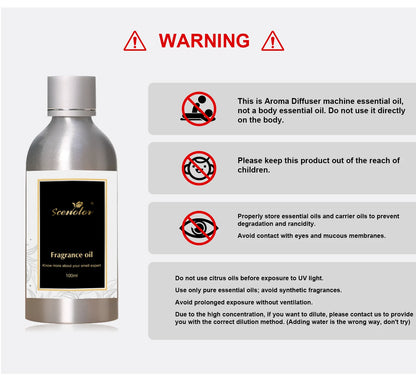 Hotel Essential Oil 100ml Pure Plant Extrat Room Fragrance Home Air Freshener Electric Aromatic Oasis Essential Oil For Diffuser